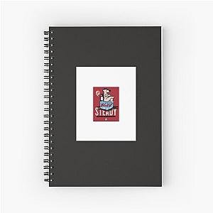 the hold steady cover bear and penguin Graphic T-Shirt Spiral Notebook