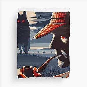 Sherlock Holmes and The Hound of the Baskervilles Duvet Cover