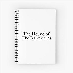 The Hound of Baskervilles Sherlock Holmes Spiral Notebook