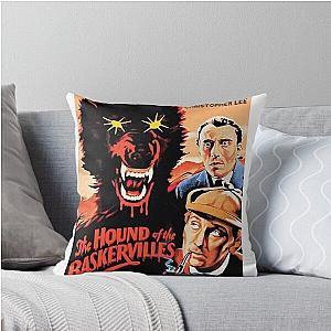 The Hound of the Baskervilles Horror Movie Throw Pillow