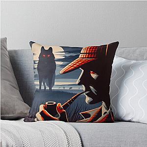 Sherlock Holmes - The Hound of the Baskervilles Throw Pillow