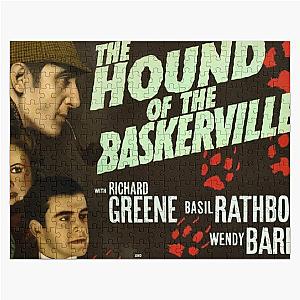 Vintage Poster for The Baskervilles Jigsaw Puzzle