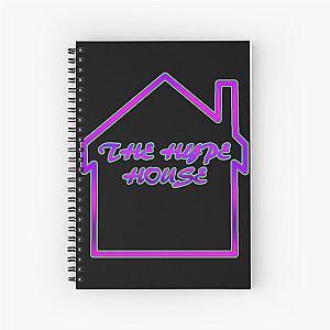 The Hype House Pink Gradient Spiral Notebook