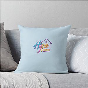 The Hype House Classic Logo T Shirt Throw Pillow