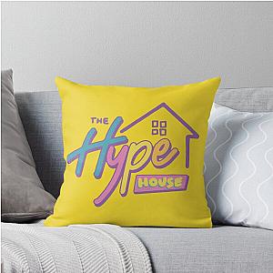 The Hype House Throw Pillow