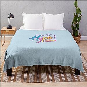 The Hype House Logo Classic T Shirt Throw Blanket