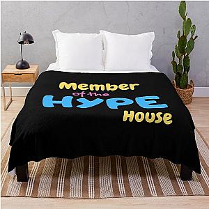 Member of the Hype House Throw Blanket