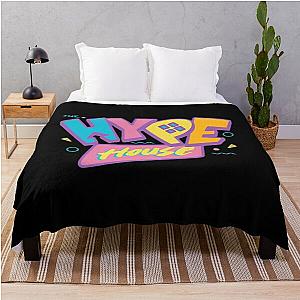 90's The Hype House Throw Blanket