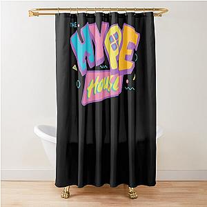 The Hype House Lightweight Hoodie Shower Curtain