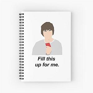 Jay Inbetweeners Quad Spiral Notebook