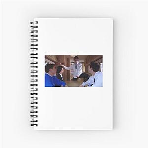 Jay the caravan from the inbetweeners funny Spiral Notebook