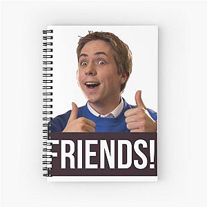 Jay - The Inbetweeners - Spiral Notebook