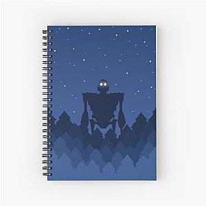 He rose among the trees - The Iron Giant Spiral Notebook