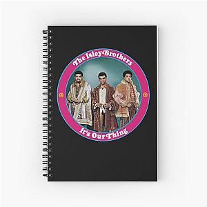 The Isley Brothers 3 Spiral Notebook