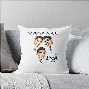 Isley Brothers Throw Pillow