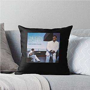 The Isley Brothers Baby Making Music Album Cover Throw Pillow