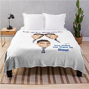 The Isley Brothers Throw Blanket