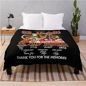 69 years 1954-2023 The Isley Brothers Throw Blanket