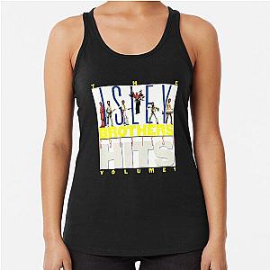 The Isley Brothers Greatest Hits Volume 1 Album Cover Racerback Tank Top