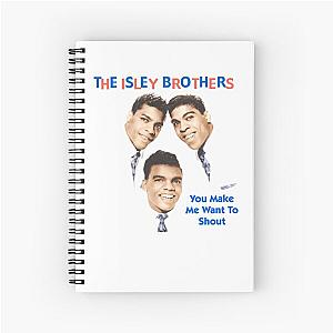The Isley Brothers Spiral Notebook