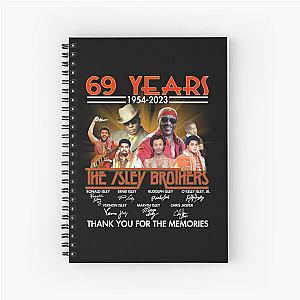 69 years 1954-2023 The Isley Brothers Spiral Notebook