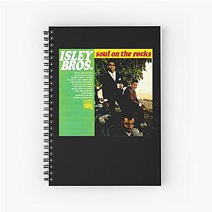 The Isley Brothers Soul On The Rocks Album Cover Spiral Notebook