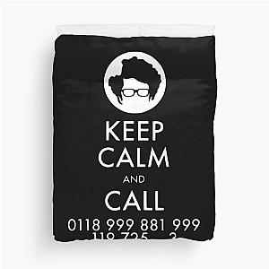 Keep Calm and Call the Emergency Number Duvet Cover