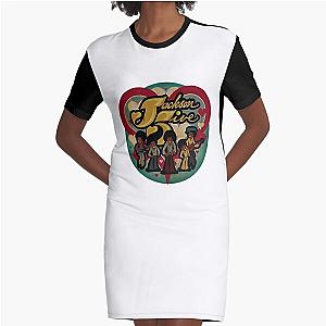 The Jackson 5 Vintage Graphic T-Shirt Dress