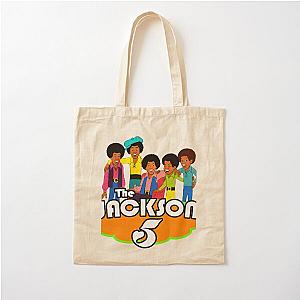 The Jackson 5 70s Cartoon Retro Vintage Style Classic T-Shirt Cotton Tote Bag