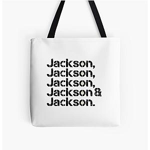 The Jackson 5 [line-up] All Over Print Tote Bag