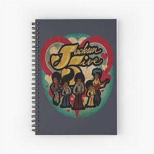 The Jackson 5 Vintage Spiral Notebook