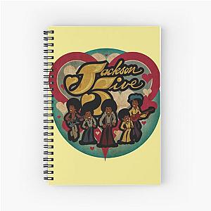 The Jackson 5 Vintage  Spiral Notebook