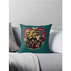 The Jackson 5 Vintage Throw Pillow