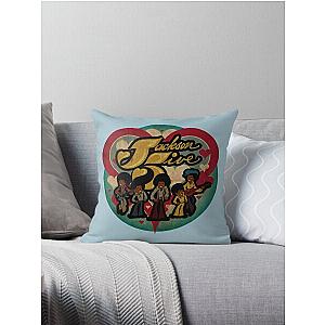 The Jackson 5 Vintage  Throw Pillow