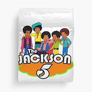 The Jackson 5 70s Cartoon Retro Vintage Style Classic T-Shirt Duvet Cover