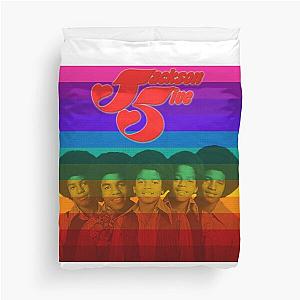 The Jackson 5 70's Retro Vintage Style T-Shirts Duvet Cover