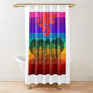 The Jackson 5 70's Retro Vintage Style T-Shirts Shower Curtain