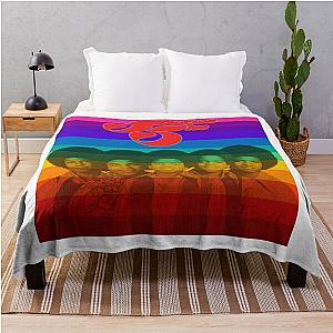 The Jackson 5 70's Retro Vintage Style T-Shirts Throw Blanket