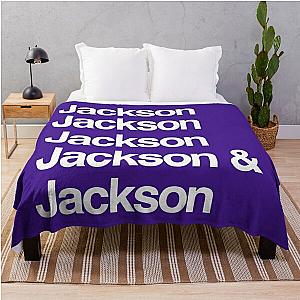 Rock Royalty The Jackson 5 Throw Blanket