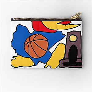 kansas jayhawks ncaa champions  Zipper Pouch