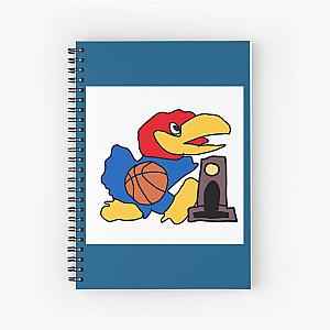 kansas jayhawks ncaa champions Premium  Spiral Notebook