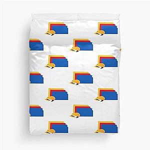 Kansas Border, Jayhawks Duvet Cover