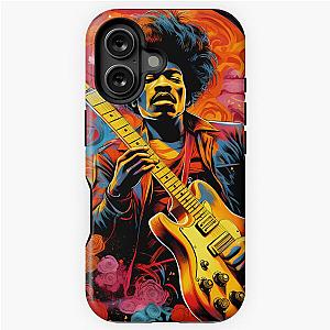 jimmy hendrix iPhone Tough Case