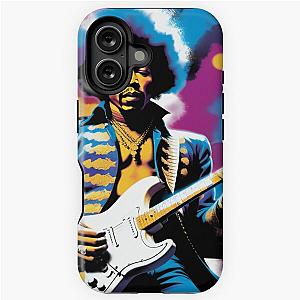 Funky Visions: Hendrix and the 60s Beat iPhone Tough Case