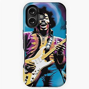 Funky Jam: Purple Hues and Hendrix iPhone Tough Case