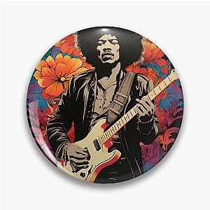 Jimmy Hendrix Vintage Pin