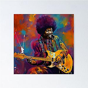 Jimi Hendrix - Reinventing The Guitar 1 Poster