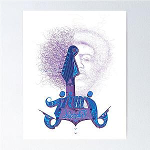 Purple Jimi Poster