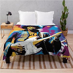 Funky Visions: Hendrix and the 60s Beat Throw Blanket