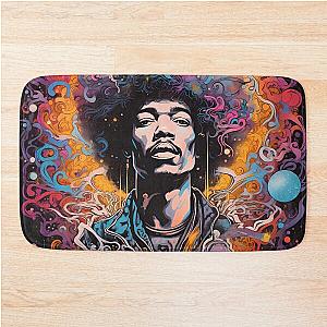 jimmy hendrix Bath Mat